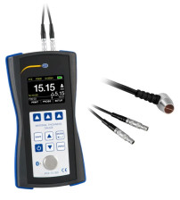 PCE-TG 300-NO5/90: Ultrasonic Thickness Gauge (600 mm ) w/ 5Mhz - 20mm dia 90° angle Probe